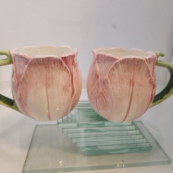 Set of 2 Tulip Time by Mann 1987 - Picture 3 of 7